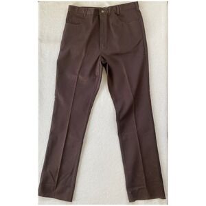 OshKosh Mens 38xXL Work Pants Brown Vintage Twill Straight Leg 401-1013